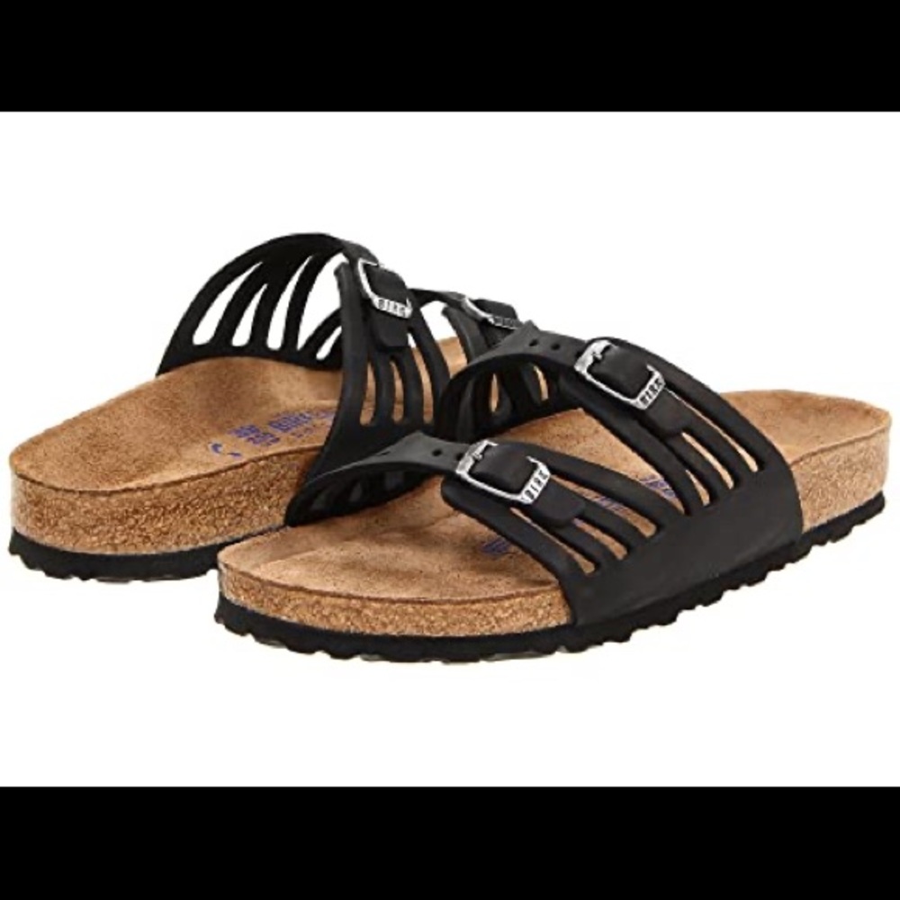 Birkenstock Granda Sandal in Black - 7.5/38